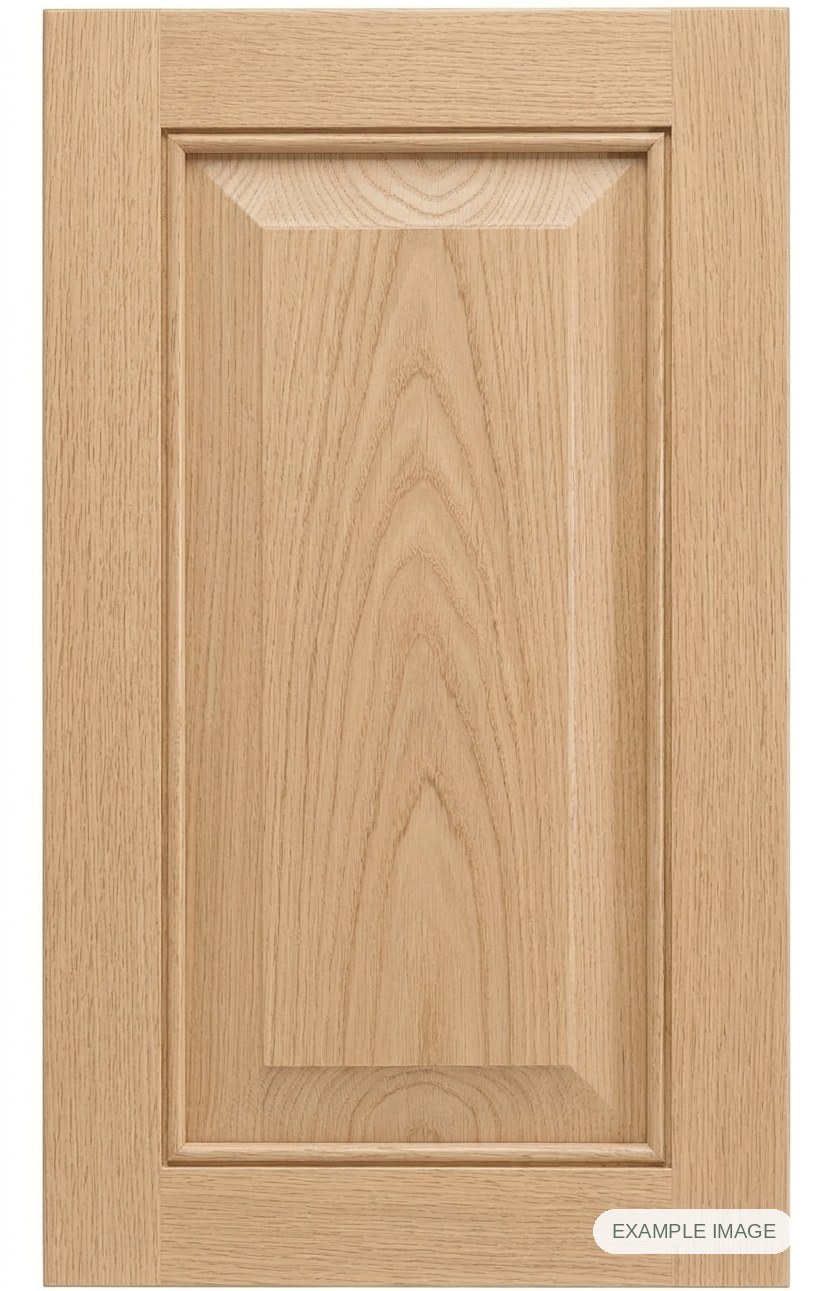 Coronado cabinet door - White Oak Coronado cabinet door in unfinished White Oak, made to size