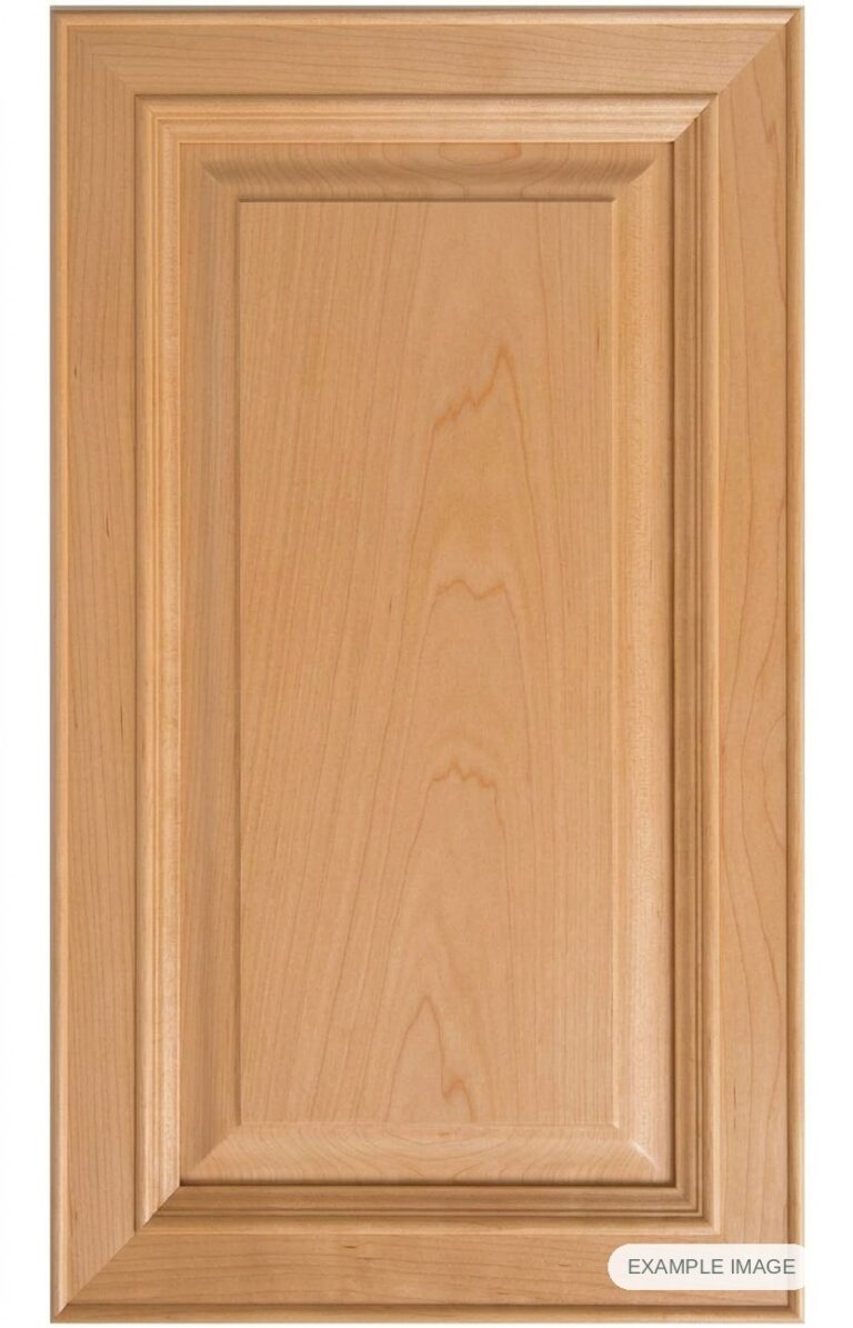 Cortina Solid cabinet door in unfinished Maple Select, made to size