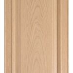Cortina Solid cabinet door in unfinished White Oak, made to size