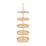 Wood D-Shape Pantry Set
