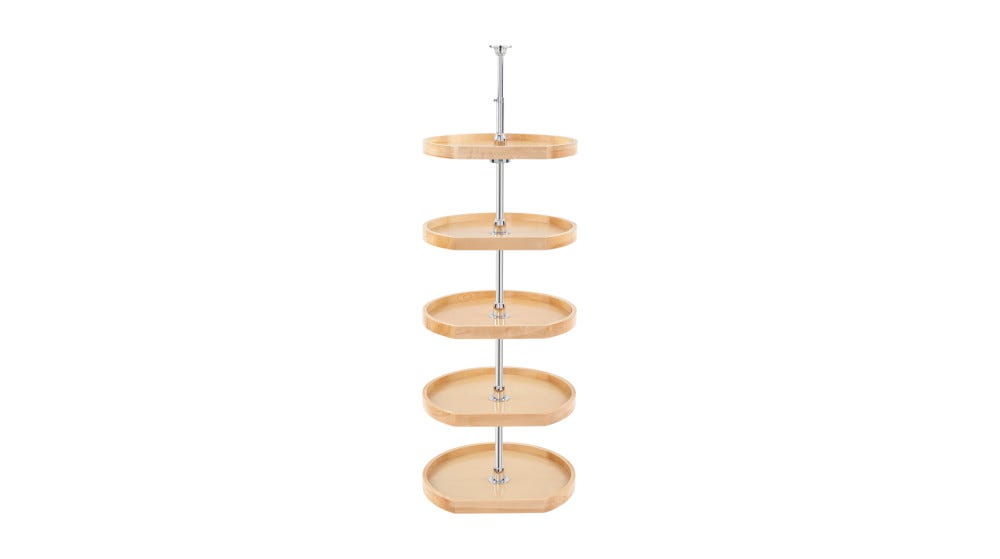 Wood D-Shape Pantry Set Wood D-Shape Pantry Set