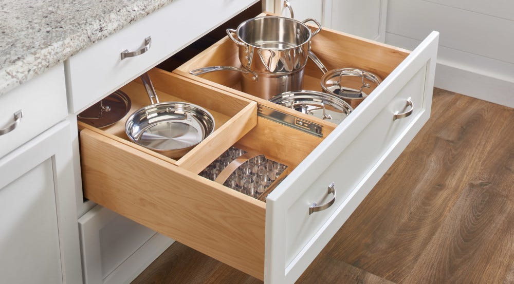 Deep Tiered Drawer (Full Access) Deep Tiered Drawer (Full Access)