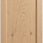 Danish cabinet door in unfinished White Oak, made to size