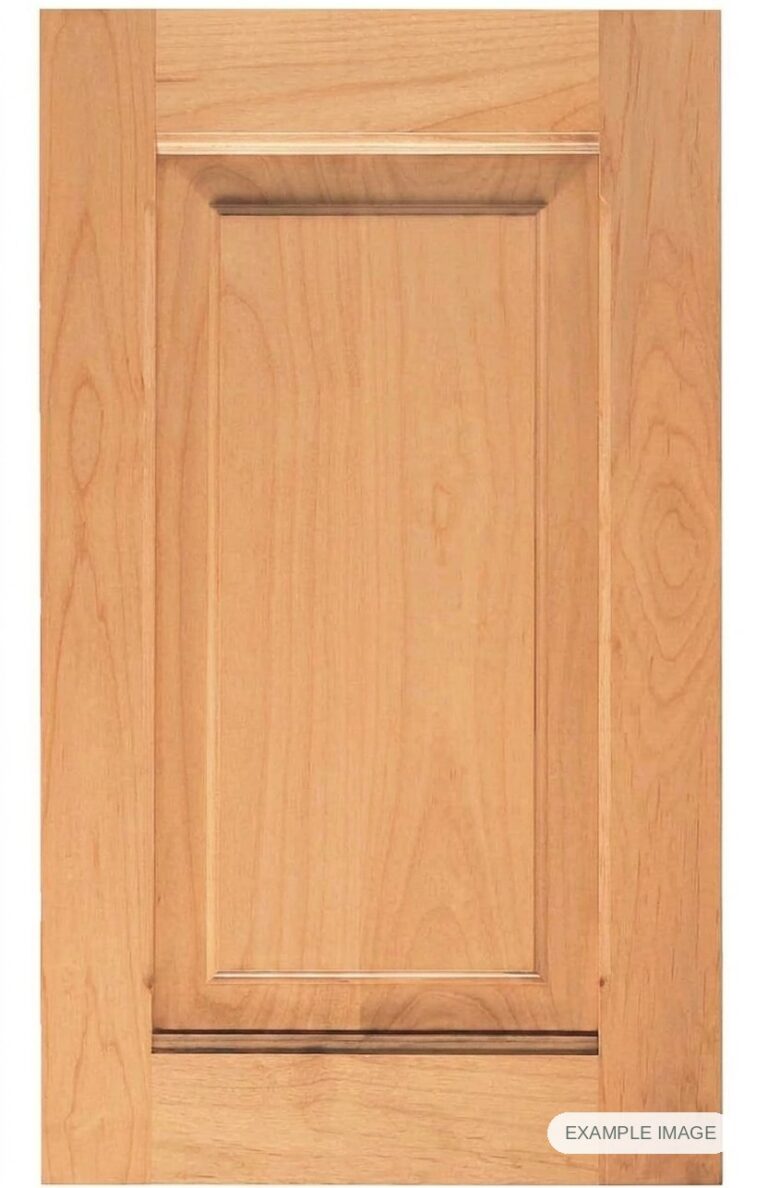 Del Oro cabinet door in unfinished Maple Select, made to size