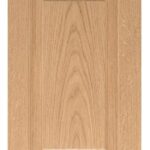 Del Oro cabinet door in unfinished White Oak, made to size