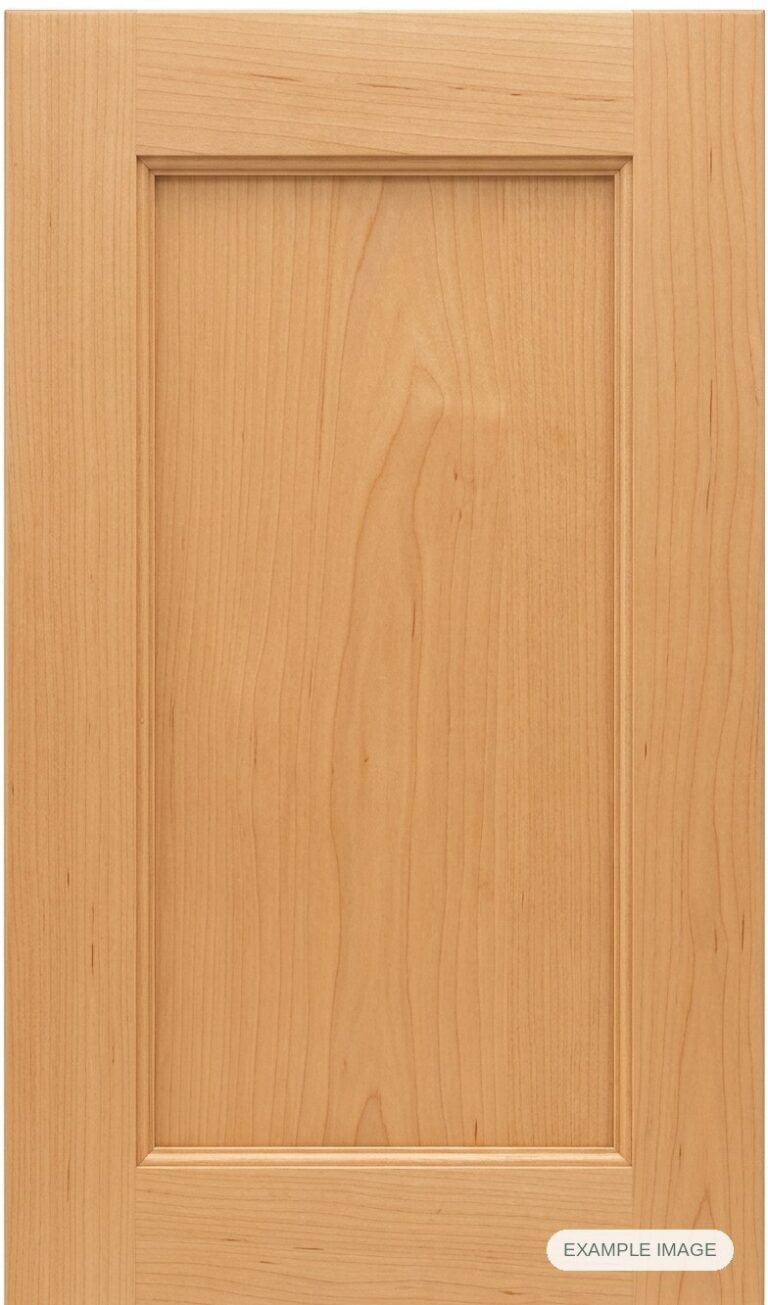 Del Rio cabinet door in unfinished Maple Select, made to size