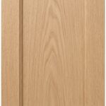 Del Rio cabinet door in unfinished White Oak, made to size