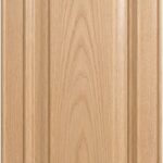 Delaware cabinet door in unfinished White Oak, made to size