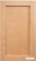 Denmark cabinet door in unfinished Maple Select, made to size