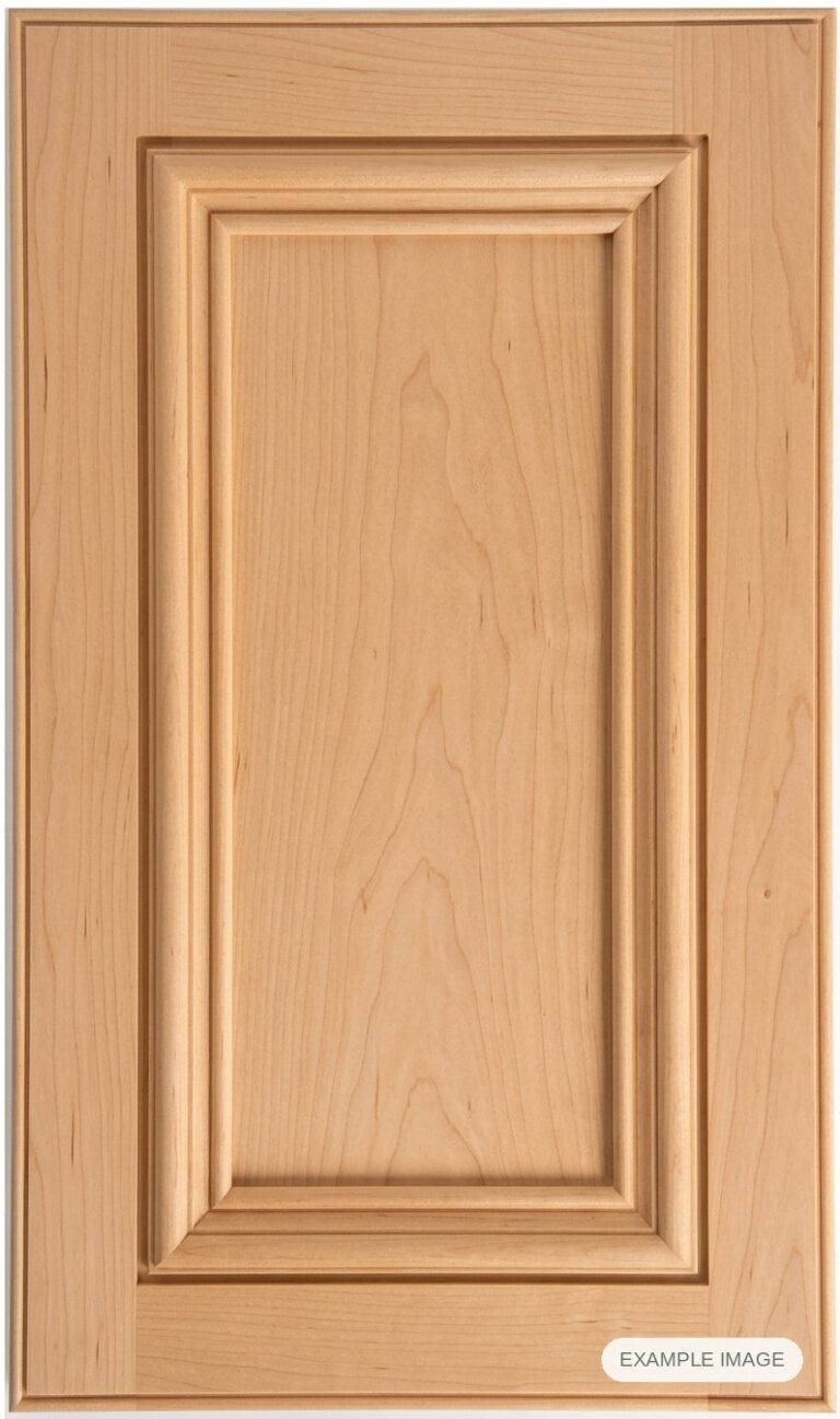Diablo cabinet door in unfinished Maple Select, made to size