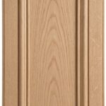 Diablo cabinet door in unfinished White Oak, made to size