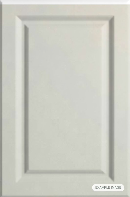 DR-31 thermofoil cabinet door in Fashion Grey, made to your sizes