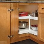 Polymer Kidney-Shaped 2-Shelf Lazy Daisy