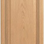 Ellen cabinet door in unfinished White Oak, made to size