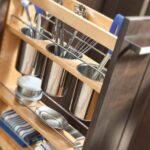Base Cabinet Pullout w/Utensil Bins