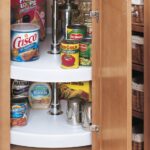 (2) Shelf RAS Polymer Full Circle Lazy Susans