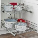 Chrome Wire Pullout Shelves