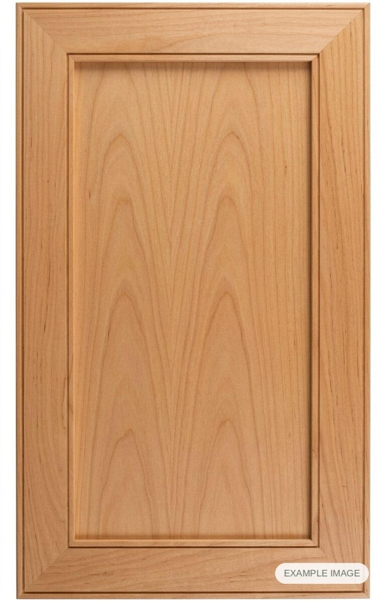 Finland cabinet door in unfinished Maple Select, made to size
