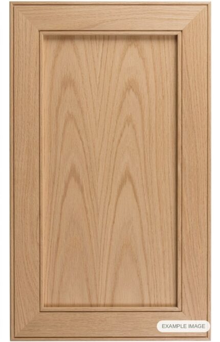 Finland cabinet door in unfinished White Oak, made to size