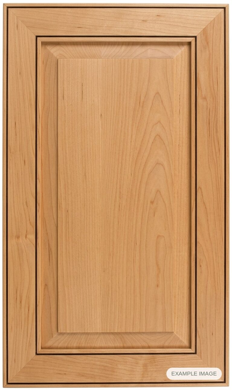Finland Solid cabinet door in unfinished Maple Select, made to size
