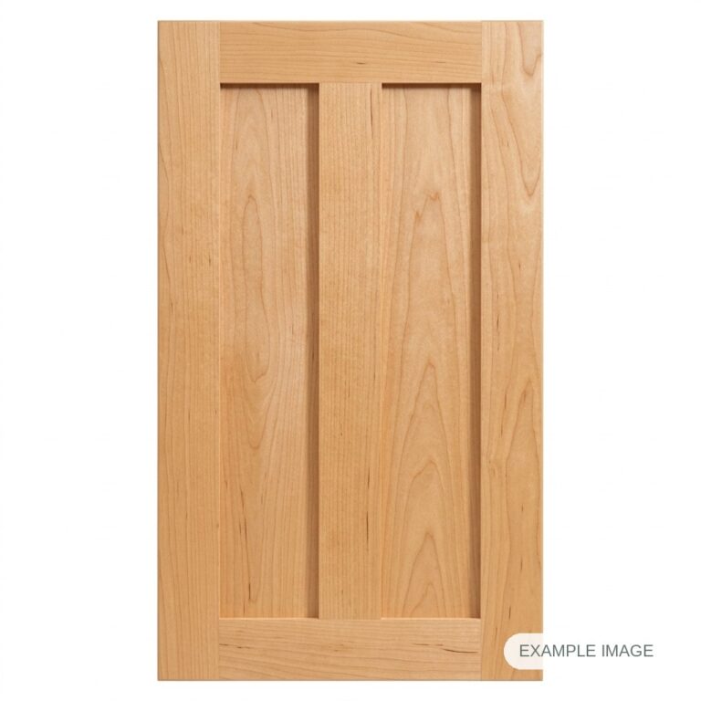 Flagstaff cabinet door in unfinished Maple Select, made to size
