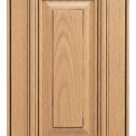 Florence cabinet door in unfinished White Oak, made to size