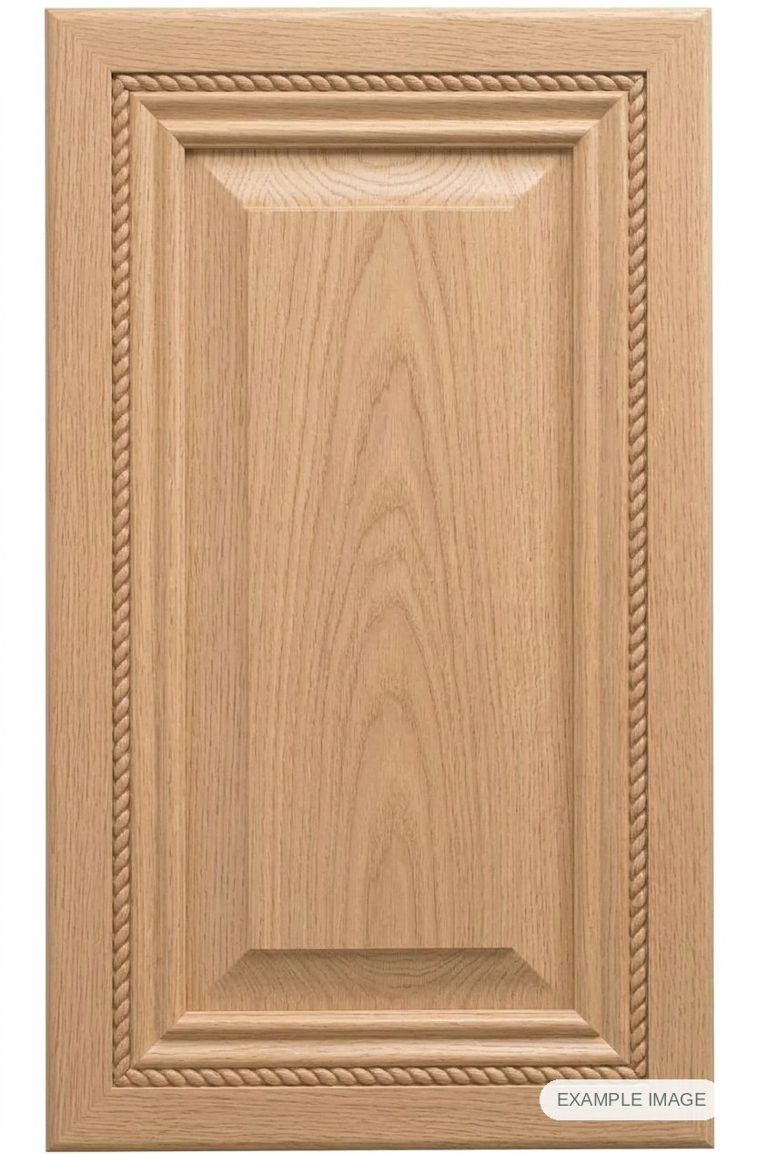 Hartford cabinet door - White Oak Hartford cabinet door in unfinished White Oak, made to size