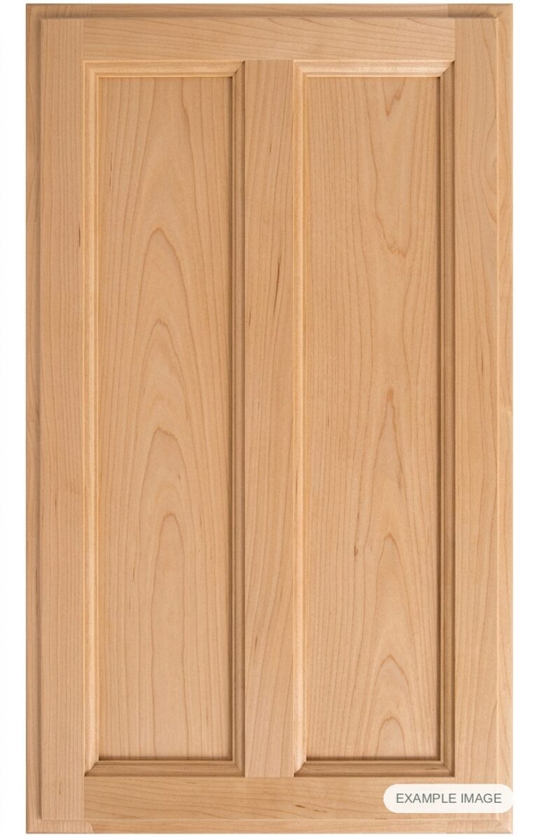 Heritage cabinet door in unfinished Maple Select, made to size