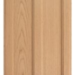 Heritage cabinet door in unfinished White Oak, made to size