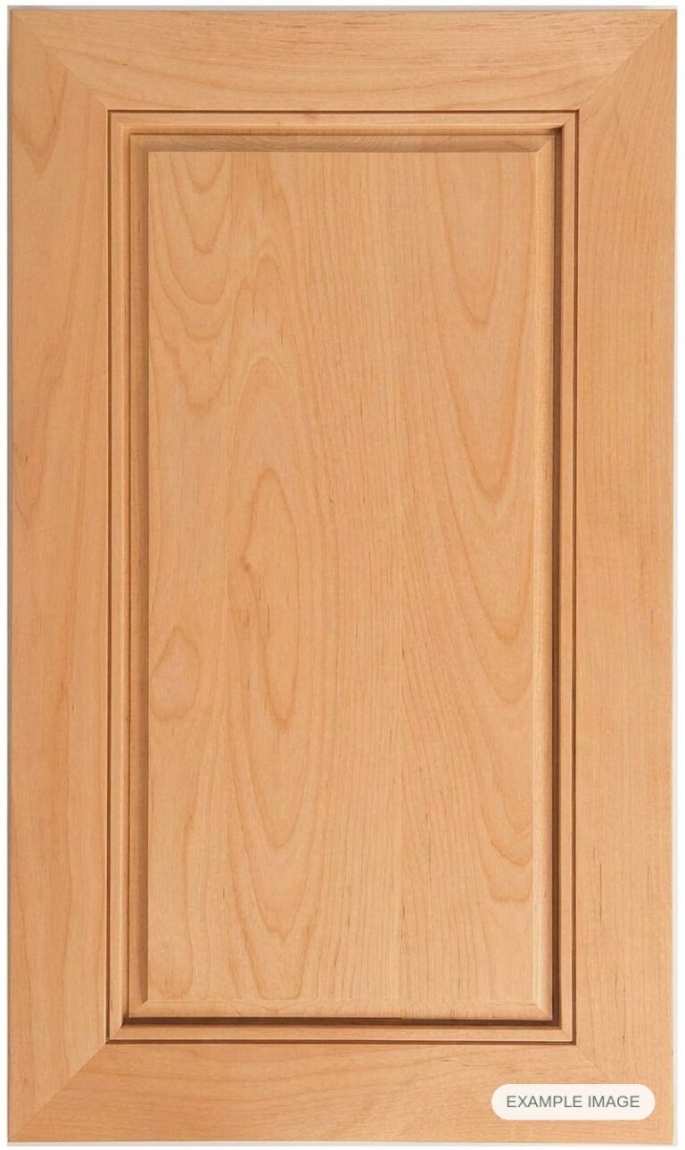 Iceland Solid cabinet door in unfinished Maple Select, made to size