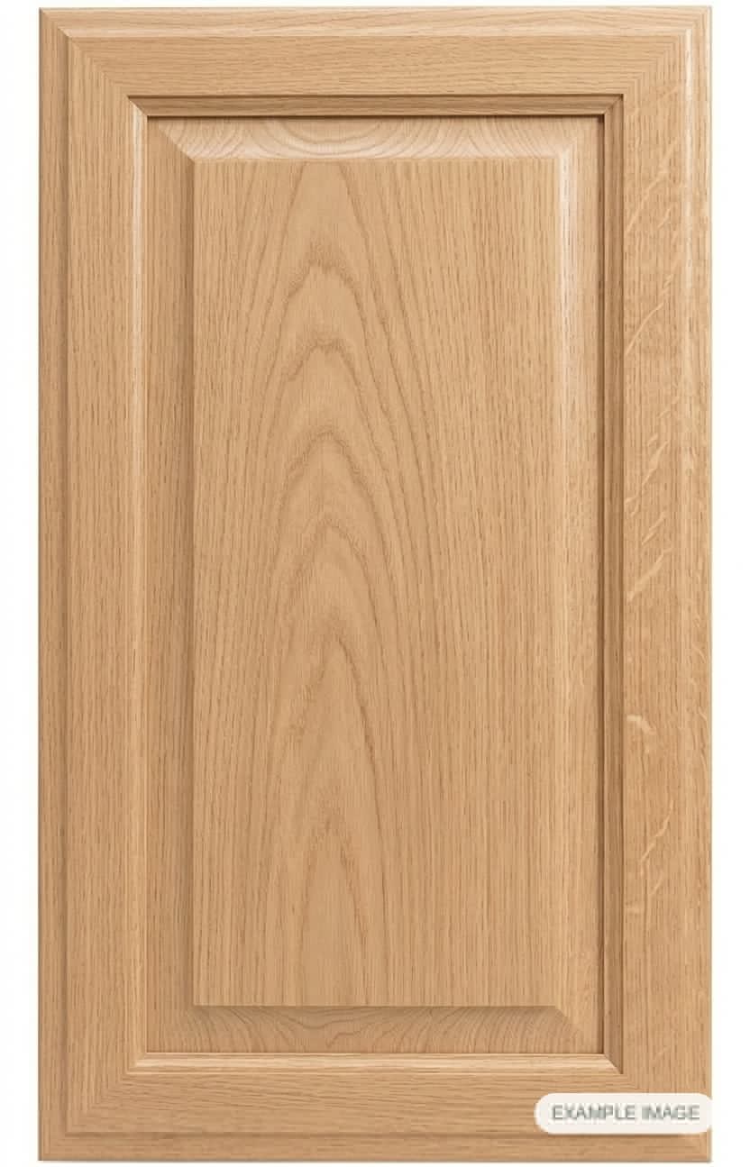 Juanita cabinet door - White Oak Juanita cabinet door in unfinished White Oak, made to size