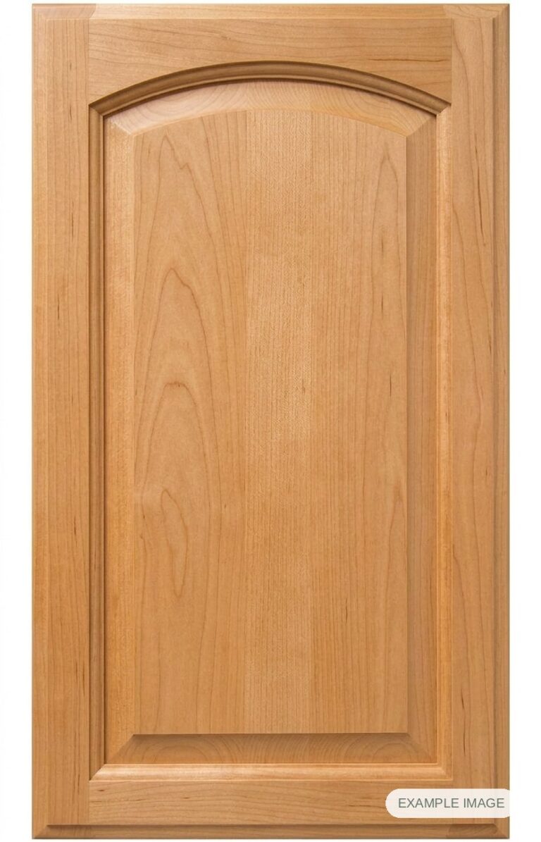 Juliano cabinet door in unfinished Maple Select, made to size