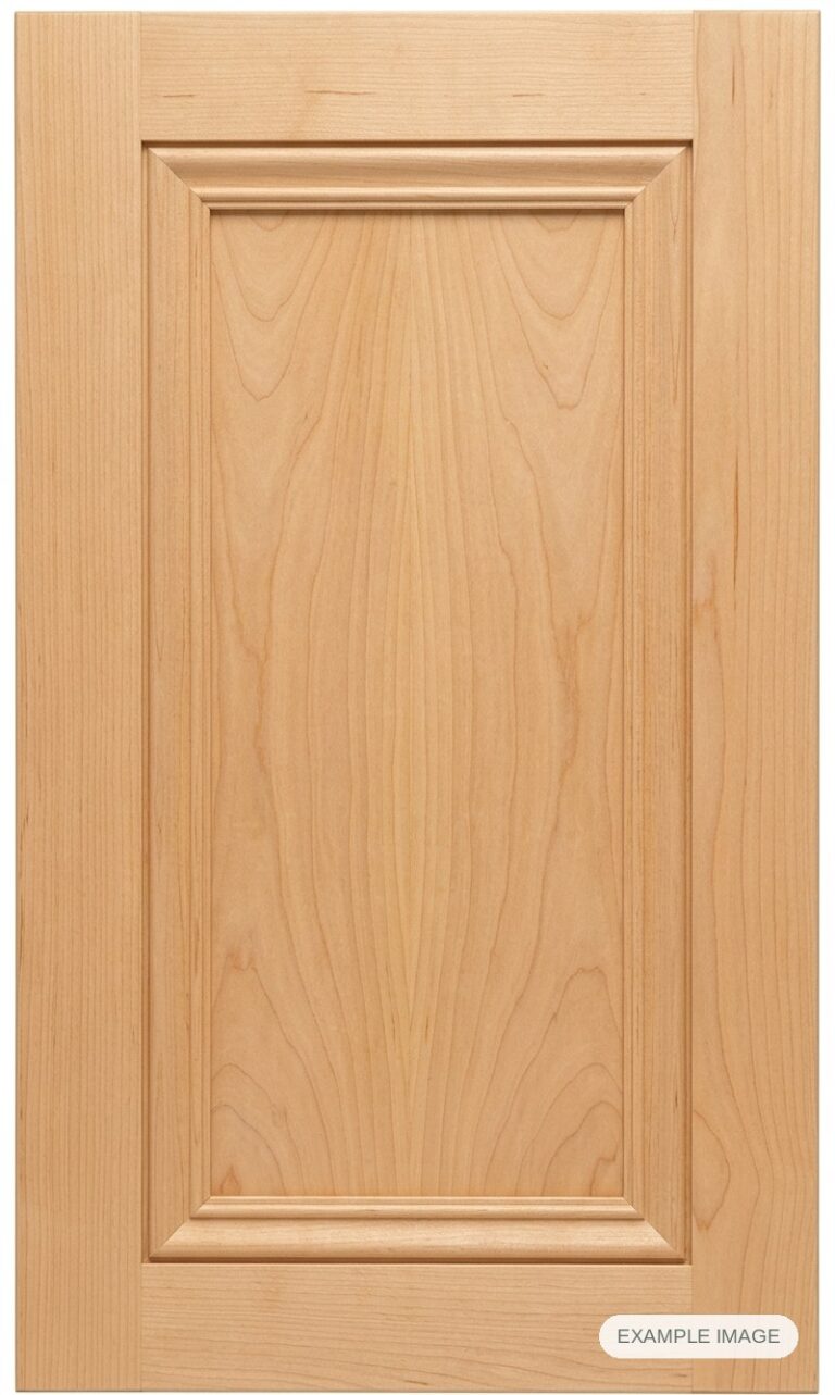Laguna cabinet door in unfinished Maple Select, made to size