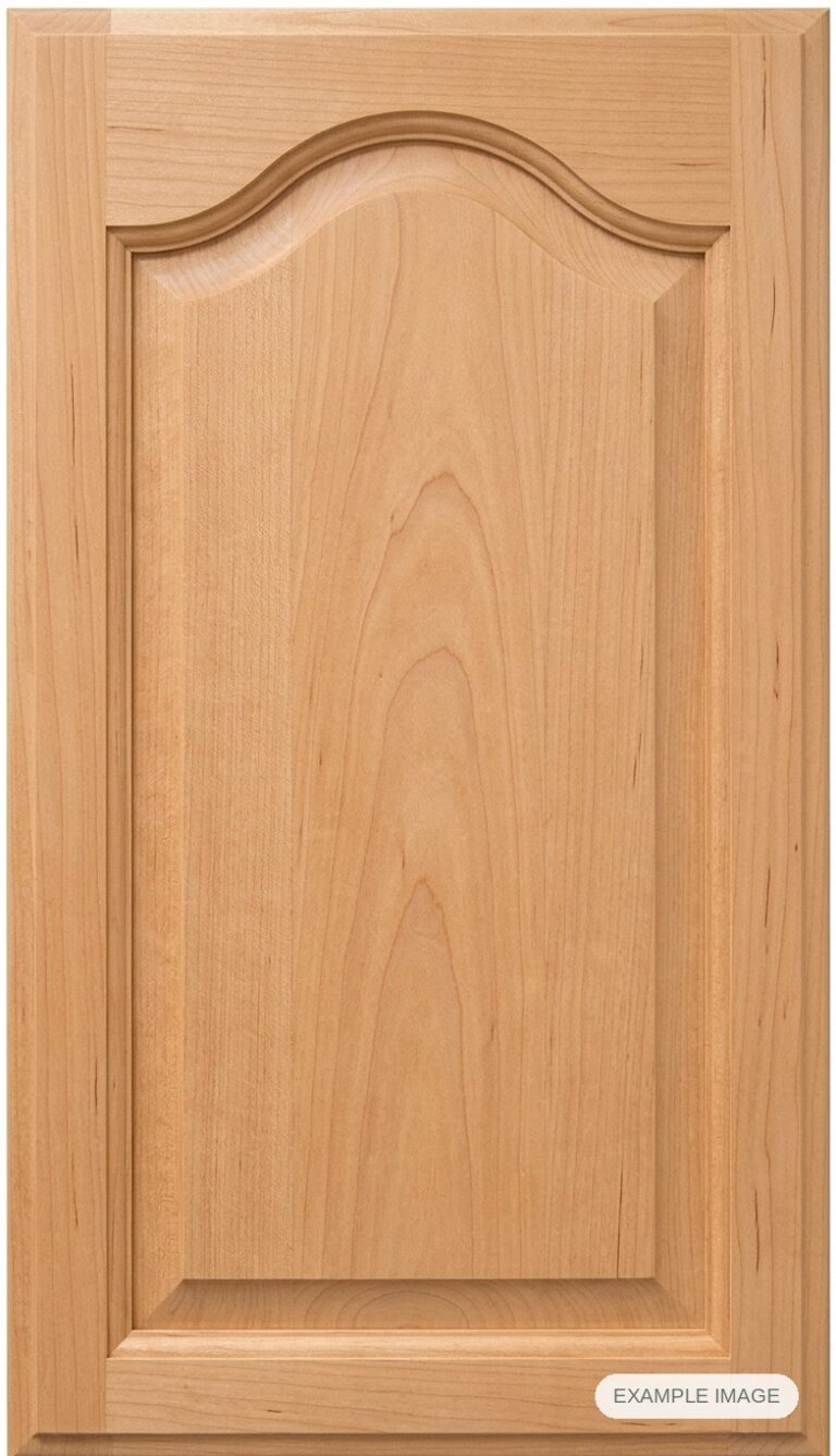 Liberty cabinet door in unfinished Maple Select, made to size