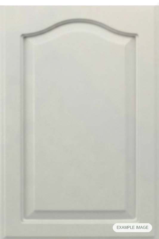 Liberty RTF thermofoil cabinet door in Fashion Grey, made to your sizes