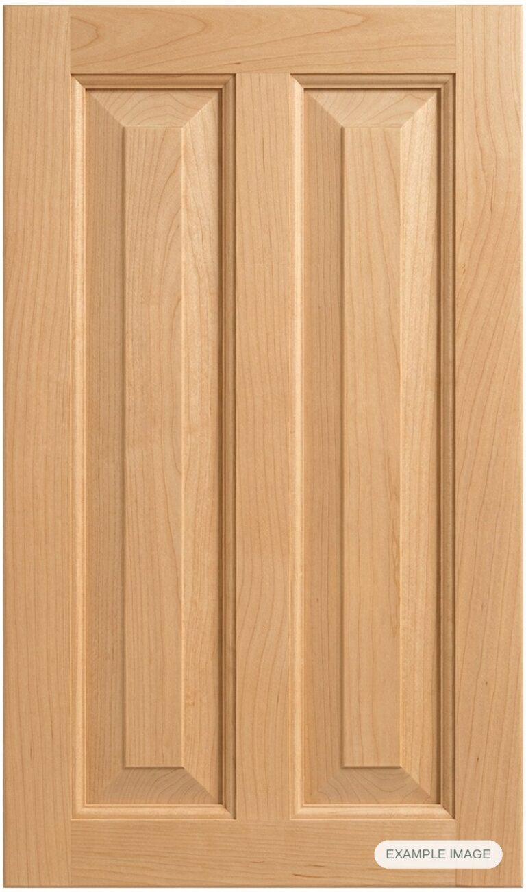 Lincoln cabinet door in unfinished Maple Select, made to size