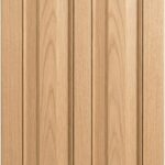 Lincoln cabinet door in unfinished White Oak, made to size