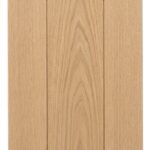 Madrid cabinet door in unfinished White Oak, made to size