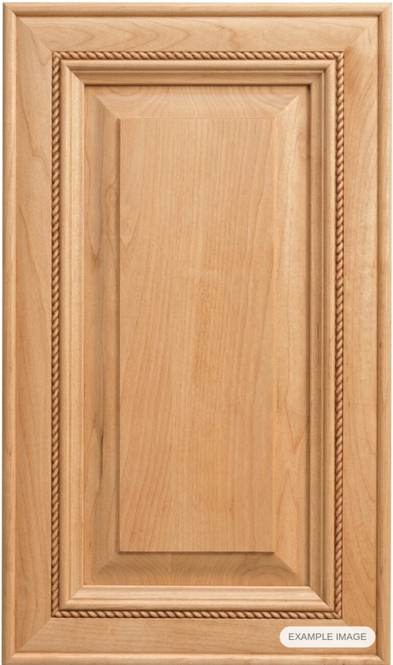 Maine cabinet door in unfinished Maple Select, made to size