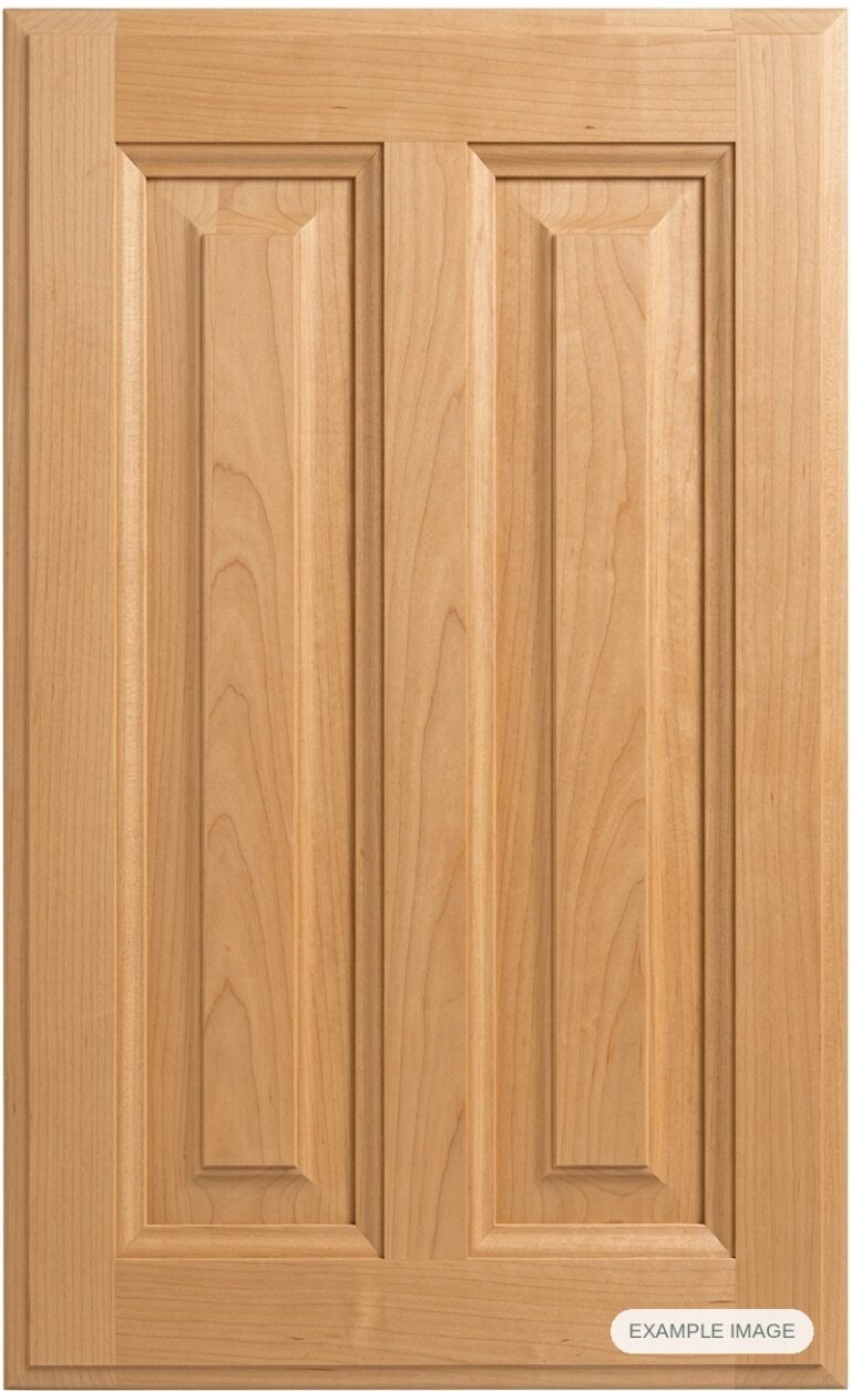 Malbec cabinet door in unfinished Maple Select, made to size