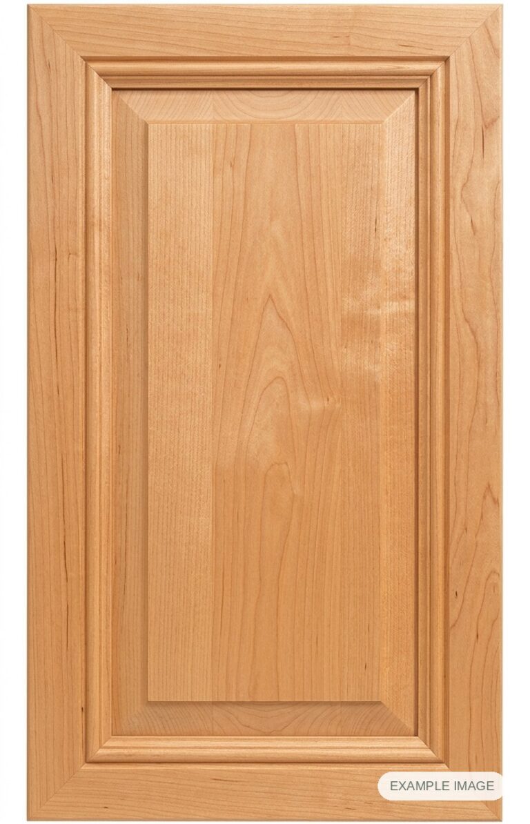 Malibu cabinet door in unfinished Maple Select, made to size
