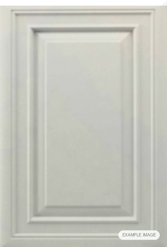 Manhattan RTF (S-Panel) thermofoil cabinet door in Fashion Grey, made to your sizes
