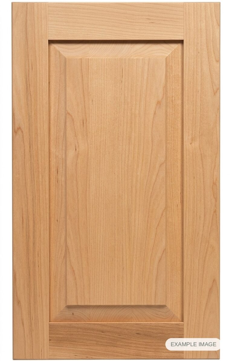 Maverick cabinet door in unfinished Maple Select, made to size