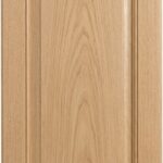 Michael cabinet door in unfinished White Oak, made to size