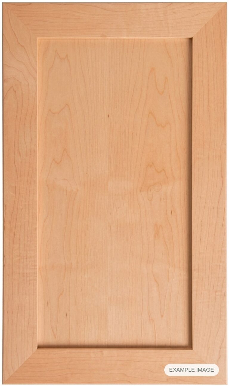 Mitered #1 Inset cabinet door in unfinished Maple Select, made to size