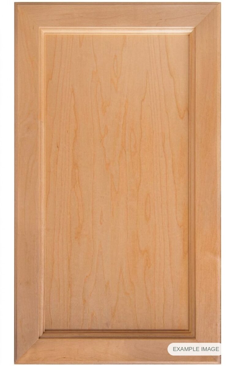 Mitered #11 Inset cabinet door in unfinished Maple Select, made to size