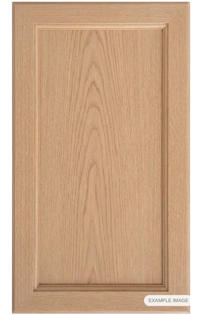 Mitered #11 Inset cabinet door - White Oak Mitered #11 Inset cabinet door in unfinished White Oak, made to size