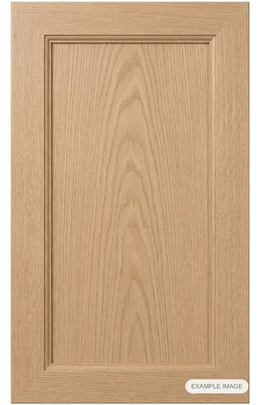 Mitered #16 Inset cabinet door - White Oak Mitered #16 Inset cabinet door in unfinished White Oak, made to size