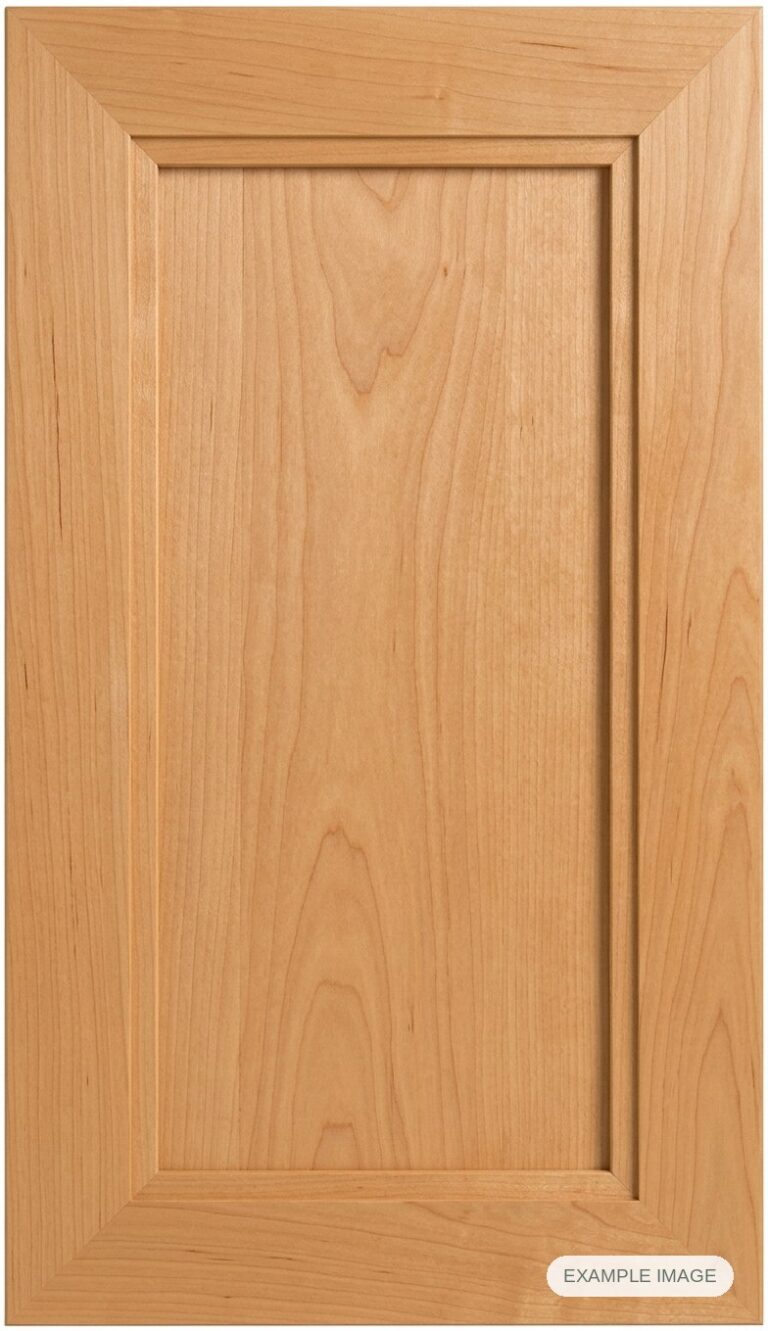 Mitered #17 Inset cabinet door in unfinished Maple Select, made to size