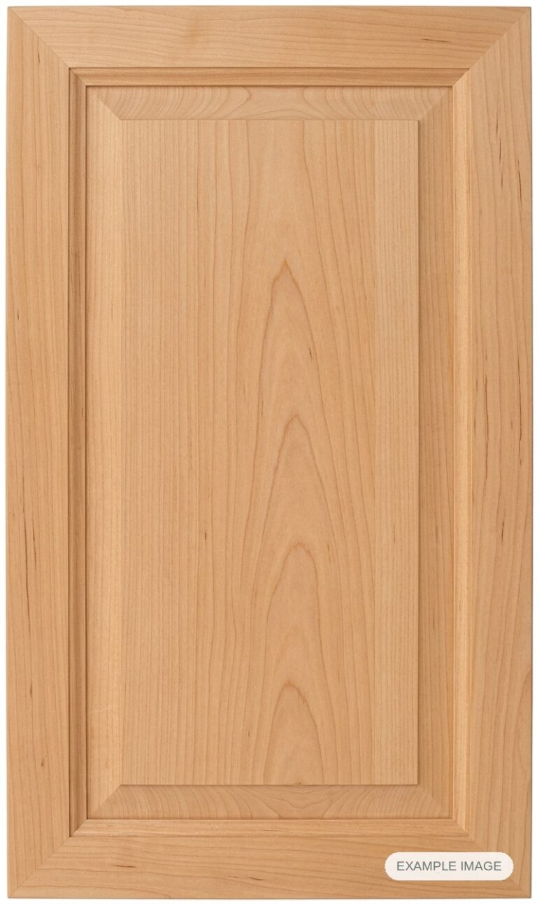 Mitered #22 Inset cabinet door in unfinished Maple Select, made to size